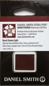 Burnt Sienna Light DANIEL SMITH 1/2 Pan