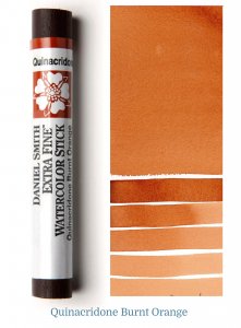 Quinacridone Burnt Orange DANIEL SMITH W/C Stick