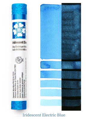 Iridescent Electric Blue DANIEL SMITH W/C Stick