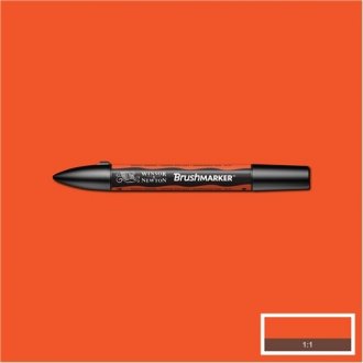 Bright Orange (O177) Winsor Brush Marker