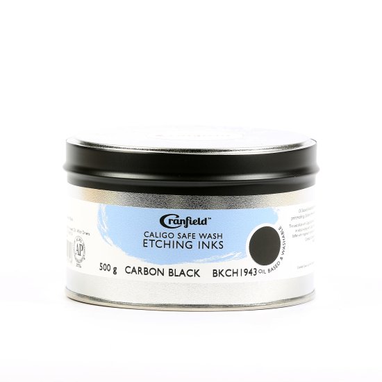 Caligo Safe Wash Etching Ink Carbon Black 500g - Click Image to Close