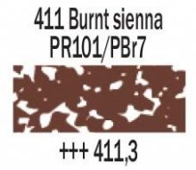 411.3 Burnt Sienna Rembrandt Soft Pastel
