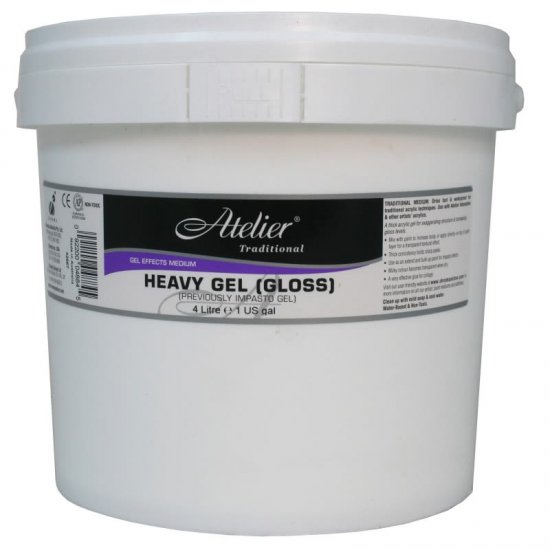 Heavy Gel (Gloss) Atelier 4ltr - Click Image to Close