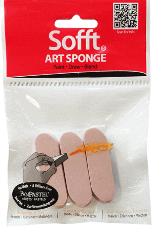 Sofft Art Sponge 61021 Round Pkt 3