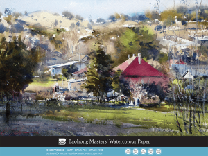 460x610 Baohong Block Medium (Cold Pressed) David Taylor 300gsm