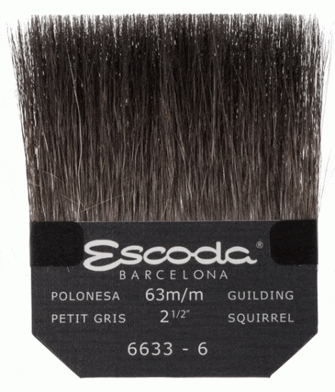 6633 Escoda Gilder Tip No.6 63mm - Click Image to Close