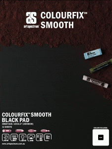 Art Spectrum Colourfix Smooth Pad 30x40cm Black
