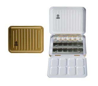 Horadam Watercolour 6 x 1/2 pans Metal Tin Limited Gold Edition