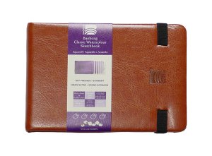 9x14cm Academy Baohong Watercolour Sketchbook Smooth HP 300gsm