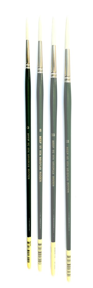 95 Ben Winspear Stiff Synthetic Rigger Size 6