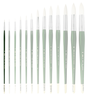 95 Neef Round Stiff Synthetic Size 0