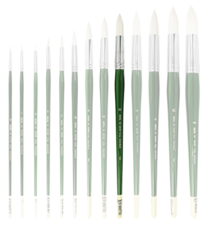 95 Neef Round Stiff Synthetic Size 12