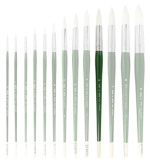 95 Neef Round Stiff Synthetic Size 14