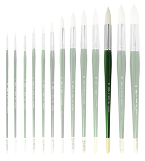 95 Neef Round Stiff Synthetic Size 16