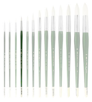 95 Neef Round Stiff Synthetic Size 3