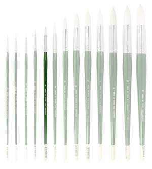 95 Neef Round Stiff Synthetic Size 4