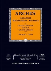 Arches Watercolour Pad 300gsm A4 Rough