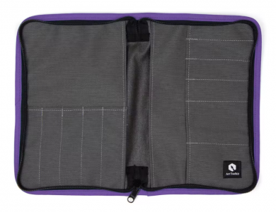 Art Toolkit Cover A5 Grey with Purple Trim