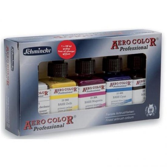 Schmincke Aero Colour Ink 5 Set - Click Image to Close