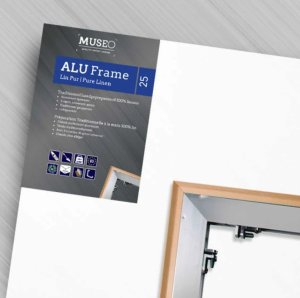 MUSEO ALU-Frame - 25mm - 80x120 cm MUSEO ALU-Frame - 25mm - 80x120 cm