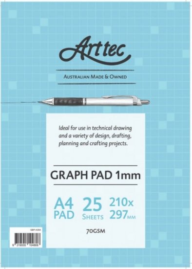 Arttec Graph Pad 70gsm A4 - Click Image to Close