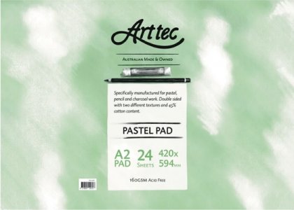 Arttec Pastel Pad Warm Colours 160gsm A2