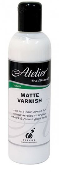 Matte Varnish (& Medium) Atelier 250ml - Click Image to Close