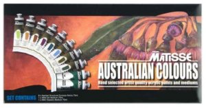 Matisse Structure Acrylic Set Australian Colours