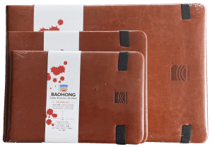 12x16cm Academy Baohong Watercolour Sketchbook Smooth HP 300gsm