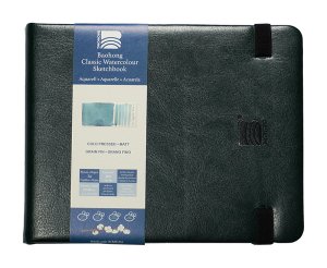 12x16cm Academy Baohong Watercolour Sketchbook Medium CP 300gsm