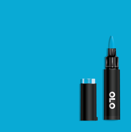 OLO Brush BG0.4 Turquoise - Click Image to Close