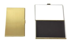 Mini Watercolour Palette Case Large Brass