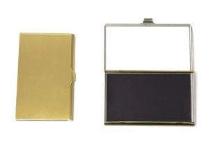 Mini Watercolour Palette Case Medium Brass