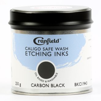 Caligo Safe Wash Etching Ink Carbon Black 250g
