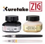 Zig Kuretake Ink and Pens
