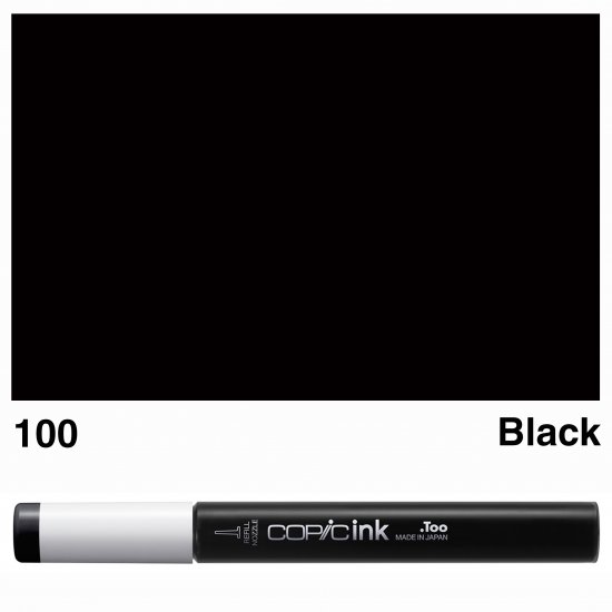 Copic Ink 100-Black - Click Image to Close
