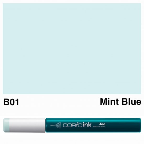 Copic Ink B01-Mint Blue - Click Image to Close