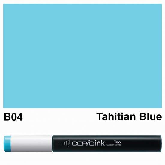 Copic Ink B04-Tahitian Blue - Click Image to Close