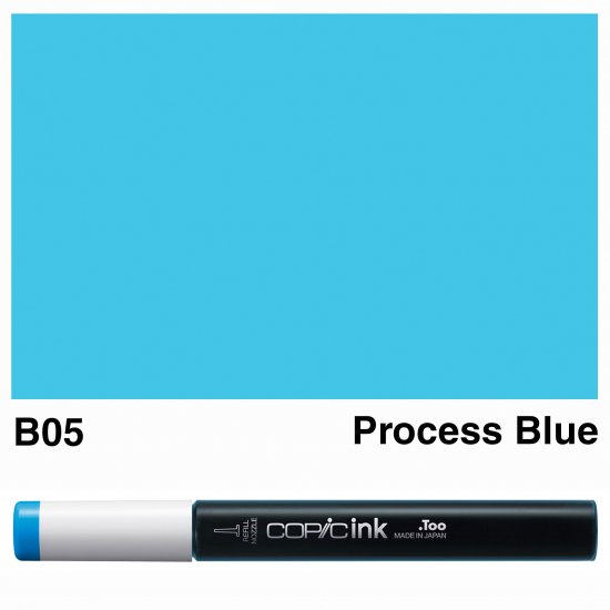Copic Ink B05-Process Blue - Click Image to Close