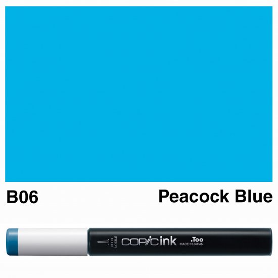 Copic Ink B06-Peacock Blue - Click Image to Close