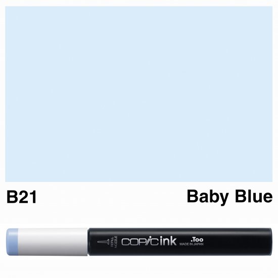 Copic Ink B21-Baby Blue - Click Image to Close