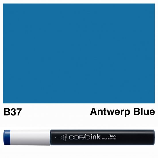 Copic Ink B37-Antwerp Blue - Click Image to Close