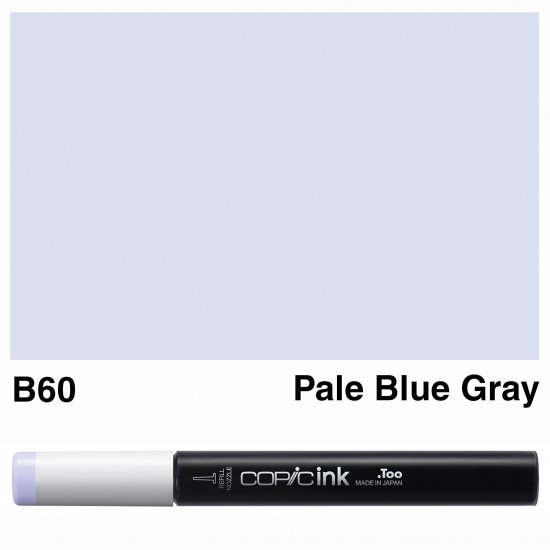 Copic Ink B60-Pale Blue Gray - Click Image to Close