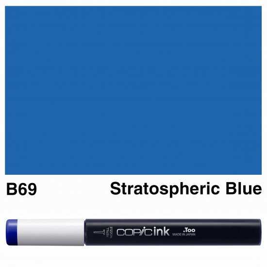 Copic Ink B69-Stratospheric Blue - Click Image to Close