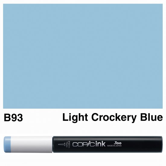 Copic Ink B93-Light Crockery Blue - Click Image to Close