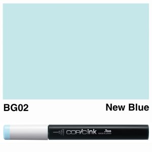 Copic Ink BG02-New Blue  Copic Ink BG02-New Blue