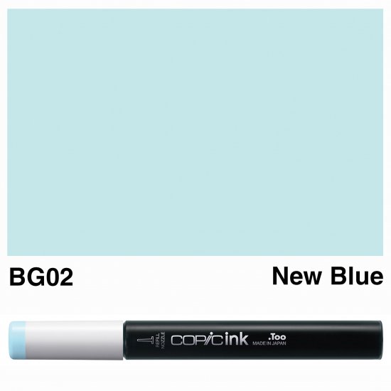 Copic Ink BG02-New Blue - Click Image to Close