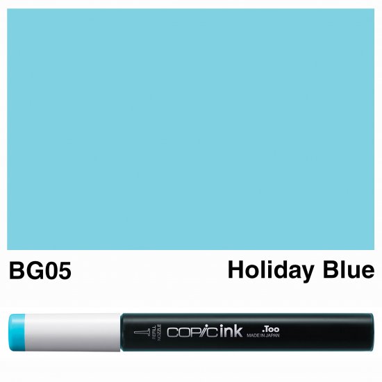 Copic Ink BG05-Holiday Blue - Click Image to Close