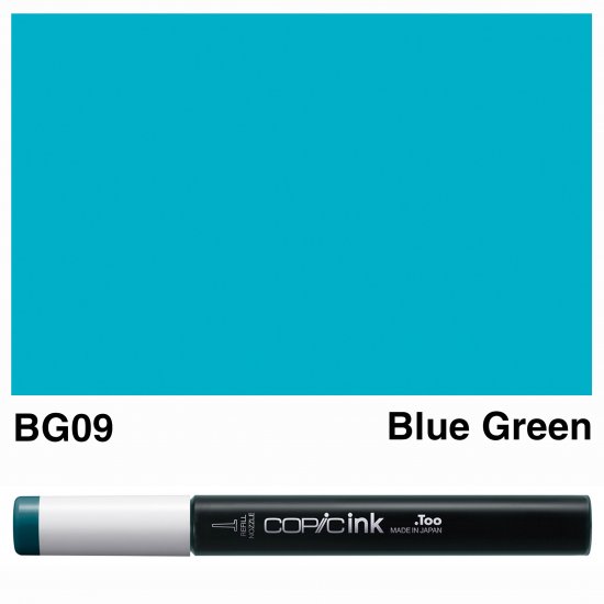 Copic Ink BG09-Blue Green - Click Image to Close