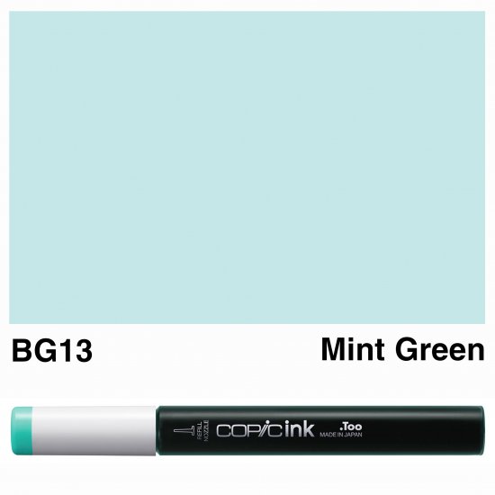 Copic Ink BG13-Mint Green - Click Image to Close
